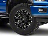 Fuel Wheels Assault Satin Black Milled 6-Lug Wheel; 20x10; -22mm Offset (15-20 F-150)