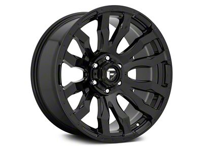 Fuel Wheels Blitz Gloss Black 6-Lug Wheel; 20x9; 1mm Offset (21-24 F-150)