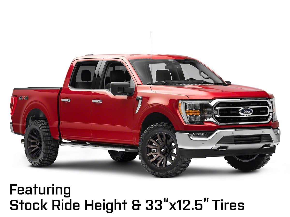Fuel Wheels F-150 Blitz Matte Black with Double Dark Tint 6-Lug 