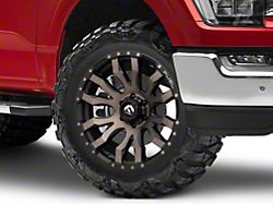 Fuel Wheels Blitz Matte Black with Double Dark Tint 6-Lug Wheel; 20x9; 20mm Offset (21-26 F-150)