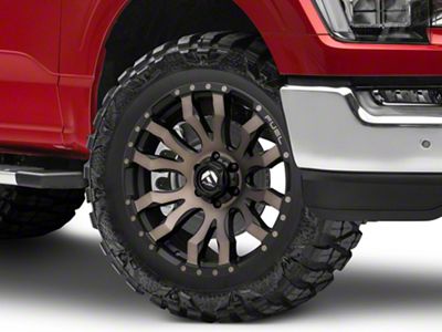 Fuel Wheels Blitz Matte Black with Double Dark Tint 6-Lug Wheel; 20x9; 20mm Offset (21-25 F-150)