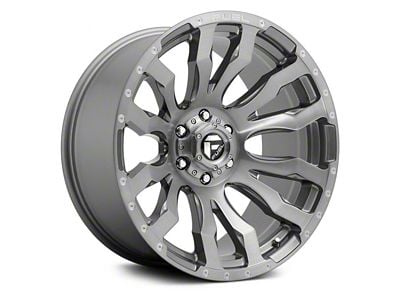 Fuel Wheels Blitz Platinum 6-Lug Wheel; 20x9; 1mm Offset (21-25 F-150)