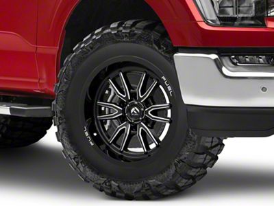Fuel Wheels Clash Gloss Black Milled 6-Lug Wheel; 18x9; -12mm Offset (21-25 F-150)