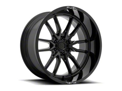 Fuel Wheels Clash Gloss Black 6-Lug Wheel; 24x12; -44mm Offset (21-25 F-150)