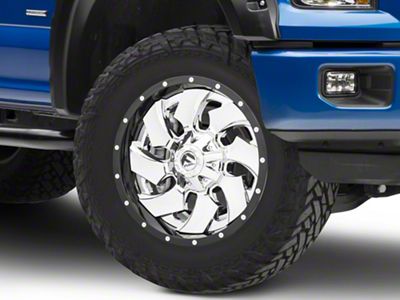 Fuel Wheels Cleaver Chrome 6-Lug Wheel; 20x10; -19mm Offset (15-20 F-150)