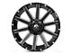 Fuel Wheels Contra Gloss Black Milled 6-Lug Wheel; 20x9; 2mm Offset (15-20 F-150)