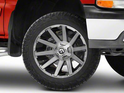 Fuel Wheels Contra Platinum Brushed Gunmetal 6-Lug Wheel; 20x9; 2mm Offset (15-20 F-150)