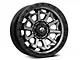 Fuel Wheels Covert Matte Gunmetal with Black Bead Ring 6-Lug Wheel; 20x9; 20mm Offset (21-24 F-150)