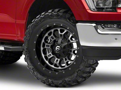 Fuel Wheels Crush Gloss Machined Double Dark Tint 6-Lug Wheel; 20x10; -19mm Offset (21-25 F-150)