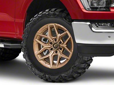Fuel Wheels Flux Platinum Bronze 6-Lug Wheel; 18x9; 20mm Offset (21-25 F-150)