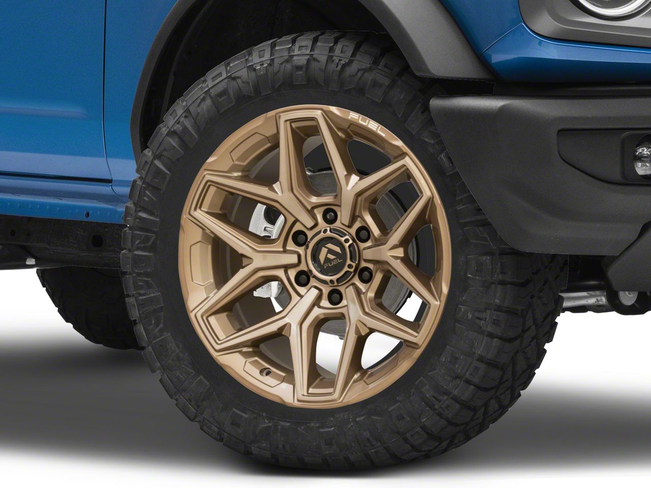 Fuel Wheels Flux Platinum Bronze 6-Lug Wheel; 20×9; 1mm Offset (21-24 F-150)