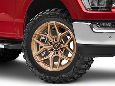 Fuel Wheels Flux Platinum Bronze 6-Lug Wheel; 20x9; 20mm Offset (21-25 F-150)