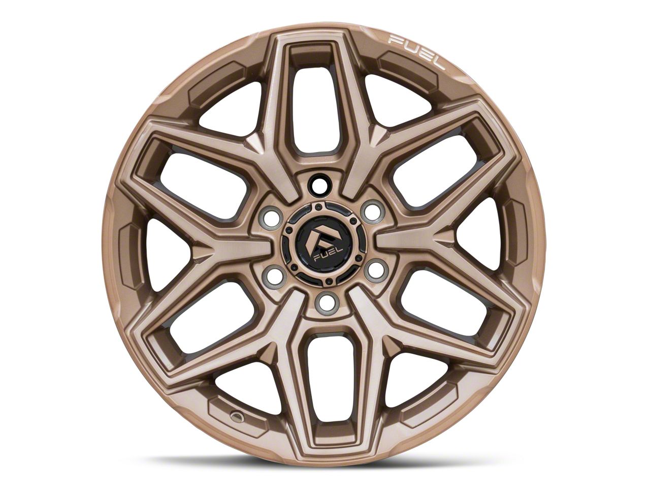 Fuel Wheels F-150 Flux Platinum Bronze 6-Lug Wheel; 22x10; -18mm