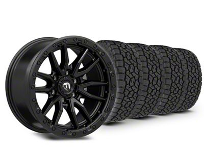 18x9 Fuel Rebel Wheel & 33in Toyo All-Terrain Open Country A/T III Tire Package (15-20 F-150)