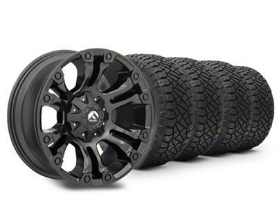 20x9 Fuel Vapor Wheel & 33in NITTO All-Terrain Ridge Grappler A/T Tire Package (15-20 F-150)