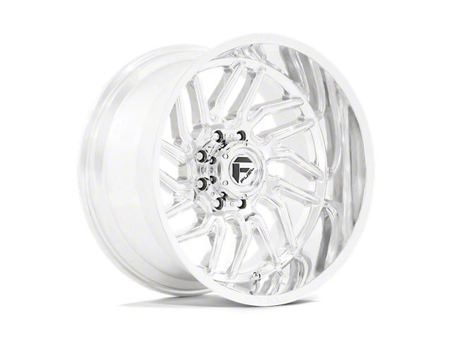 Fuel Wheels Hurricane Polished Milled 6-Lug Wheel; 24x12; -44mm Offset (21-24 F-150)