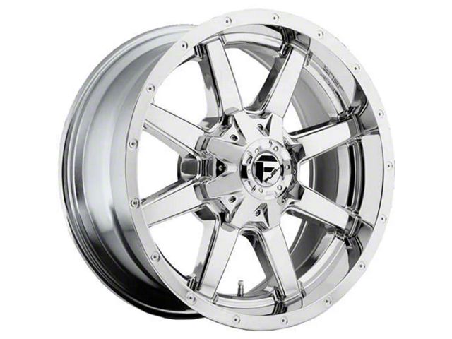 Fuel Wheels Maverick Chrome 6-Lug Wheel; 18x12; -44mm Offset (15-20 F-150)