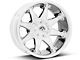 Fuel Wheels Octane Chrome 6-Lug Wheel; 20x12; -44mm Offset (15-20 F-150)