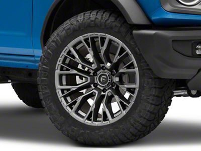 Fuel Wheels Rebar Matte Gunmetal 6-Lug Wheel; 20x10; -18mm Offset (21-23 F-150)