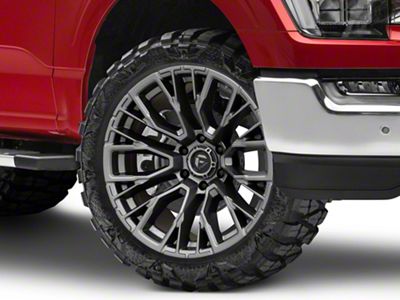 Fuel Wheels Rebar Matte Gunmetal 6-Lug Wheel; 20x9; 20mm Offset (21-24 F-150)