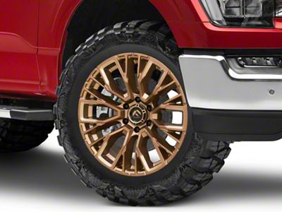 Fuel Wheels Rebar Platinum Bronze Milled 6-Lug Wheel; 20x9; 20mm Offset (21-24 F-150)