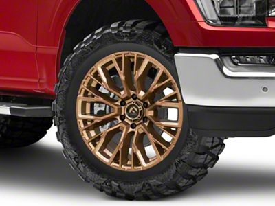 Fuel Wheels Rebar Platinum Bronze Milled 6-Lug Wheel; 20x9; 20mm Offset (21-25 F-150)