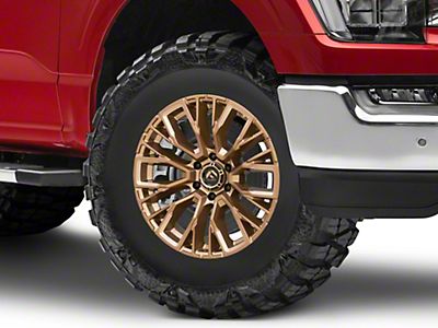KMC F-150 Technic Matte Bronze 6-Lug Wheel; 20x9; 0mm Offset  