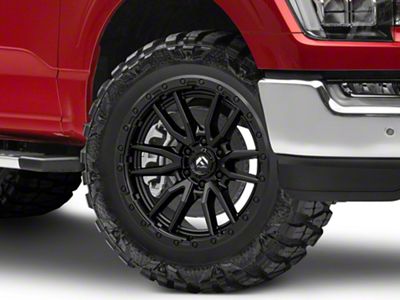 Fuel Wheels Rebel Matte Black 6-Lug Wheel; 20x9; 1mm Offset (21-25 F-150)
