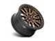 Fuel Wheels Rebel Matte Bronze with Black Bead Ring 6-Lug Wheel; 22x12; -44mm Offset (21-24 F-150)