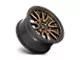 Fuel Wheels Rebel Matte Bronze with Black Bead Ring 6-Lug Wheel; 22x9; 20mm Offset (21-24 F-150)