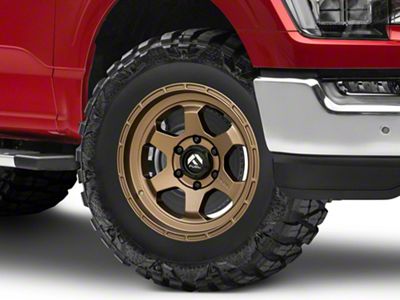 Fuel Wheels Shok Matte Bronze 6-Lug Wheel; 18x9; -12mm Offset (21-25 F-150)