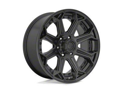 Fuel Wheels Siege Matte Black 6-Lug Wheel; 20x9; 1mm Offset (21-26 F-150)