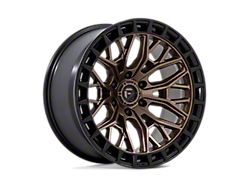 Fuel Wheels Sigma Matte Bronze with Matte Black Lip 6-Lug Wheel; 20x10; -18mm Offset (21-26 F-150)