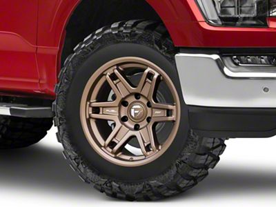 Fuel Wheels Slayer Matte Bronze 6-Lug Wheel; 18x8.5; 1mm Offset (21-25 F-150)