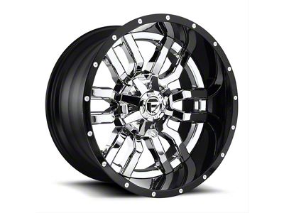 Fuel Wheels Sledge Chrome 6-Lug Wheel; 20x10; -18mm Offset (15-20 F-150)