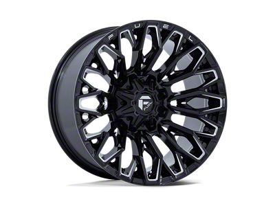 Fuel Wheels Strike Gloss Black Milled 5-Lug Wheel; 20x10; -18mm Offset (97-03 F-150)