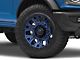 Fuel Wheels Traction Dark Blue with Black Ring 6-Lug Wheel; 20x9; 1mm Offset (21-24 F-150)
