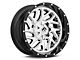 Fuel Wheels Triton Chrome with Gloss Black Lip 6-Lug Wheel; 22x10; -13mm Offset (15-20 F-150)