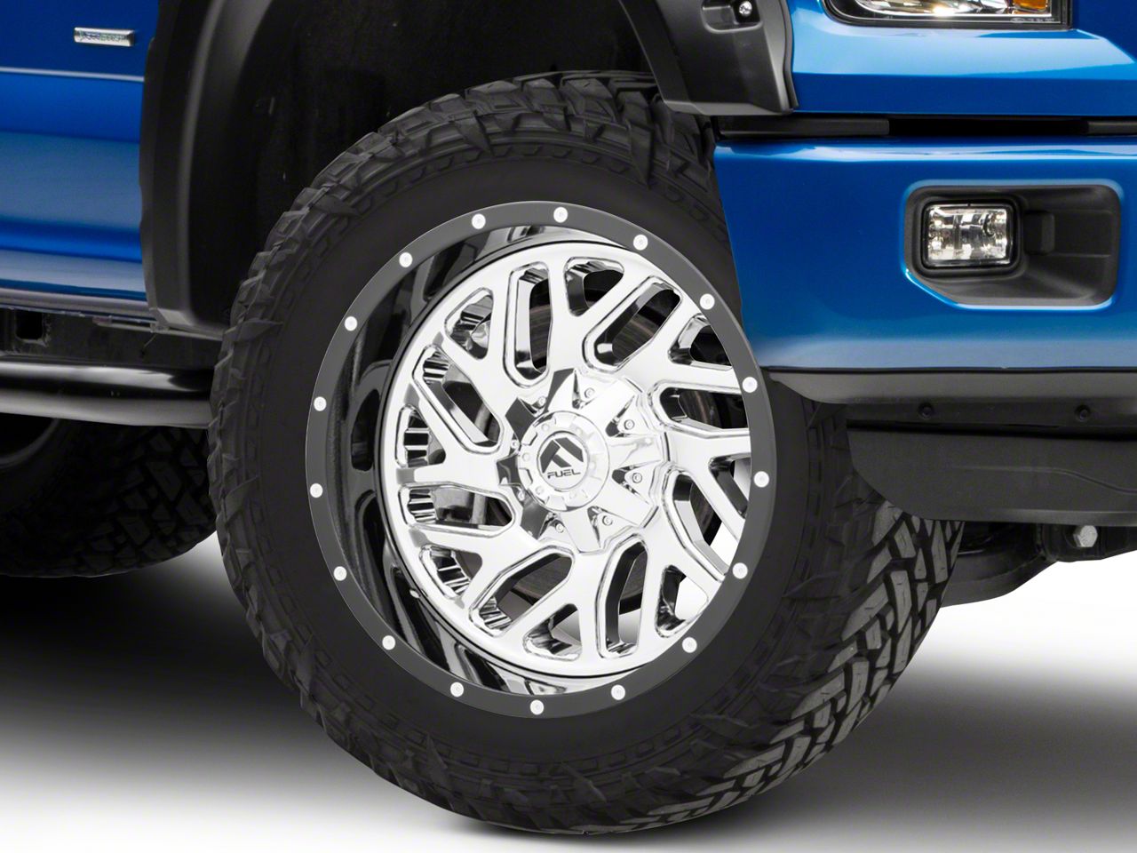Fuel Wheels F150 Triton Chrome 6Lug Wheel; 22x12; 44mm Offset