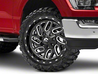 Fuel Wheels Triton Gloss Black Milled 6-Lug Wheel; 26x12; -44mm Offset (21-25 F-150)