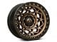 Fuel Wheels Unit Bronze with Matte Black Ring 6-Lug Wheel; 17x9; -12mm Offset (21-24 F-150)
