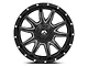 Fuel Wheels Vandal Gloss Black Milled 6-Lug Wheel; 20x9; 1mm Offset (15-20 F-150)