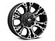 Fuel Wheels Vapor Matte Black with Gray Tint 6-Lug Wheel; 18x9; 1mm Offset (21-24 F-150)