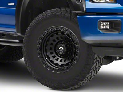 Fuel Wheels Zephyr Matte Black 6-Lug Wheel; 17x9; 1mm Offset (15-20 F-150)