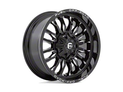 Fuel Wheels Arc Gloss Black Milled 8-Lug Wheel; 20x10; -18mm Offset (23-24 F-250 Super Duty)