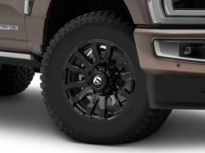 Fuel Wheels Blitz Gloss Black 8-Lug Wheel; 18x9; 20mm Offset (23-25 F-250 Super Duty)