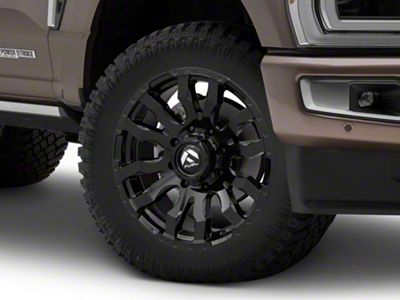 Fuel Wheels Blitz Gloss Black 8-Lug Wheel; 20x9; 20mm Offset (23-25 F-250 Super Duty)