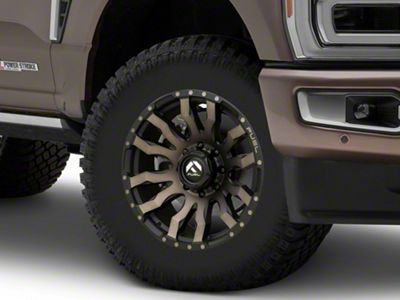Fuel Wheels Blitz Matte Black Double Dark Tint 8-Lug Wheel; 18x9; 20mm Offset (23-25 F-250 Super Duty)