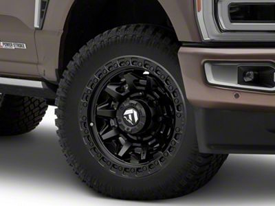 Fuel Wheels Covert Matte Black 8-Lug Wheel; 20x9; 1mm Offset (23-25 F-250 Super Duty)