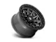 Fuel Wheels Covert Matte Gunmetal with Black Bead Ring 8-Lug Wheel; 18x9; 1mm Offset (23-24 F-250 Super Duty)